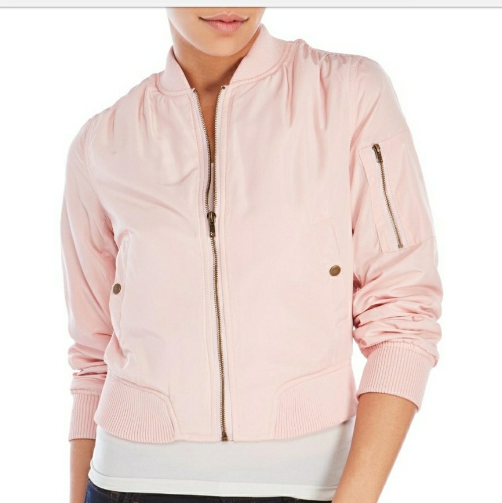 NWOT Romeo and Juliet Pink Bomber Jacket